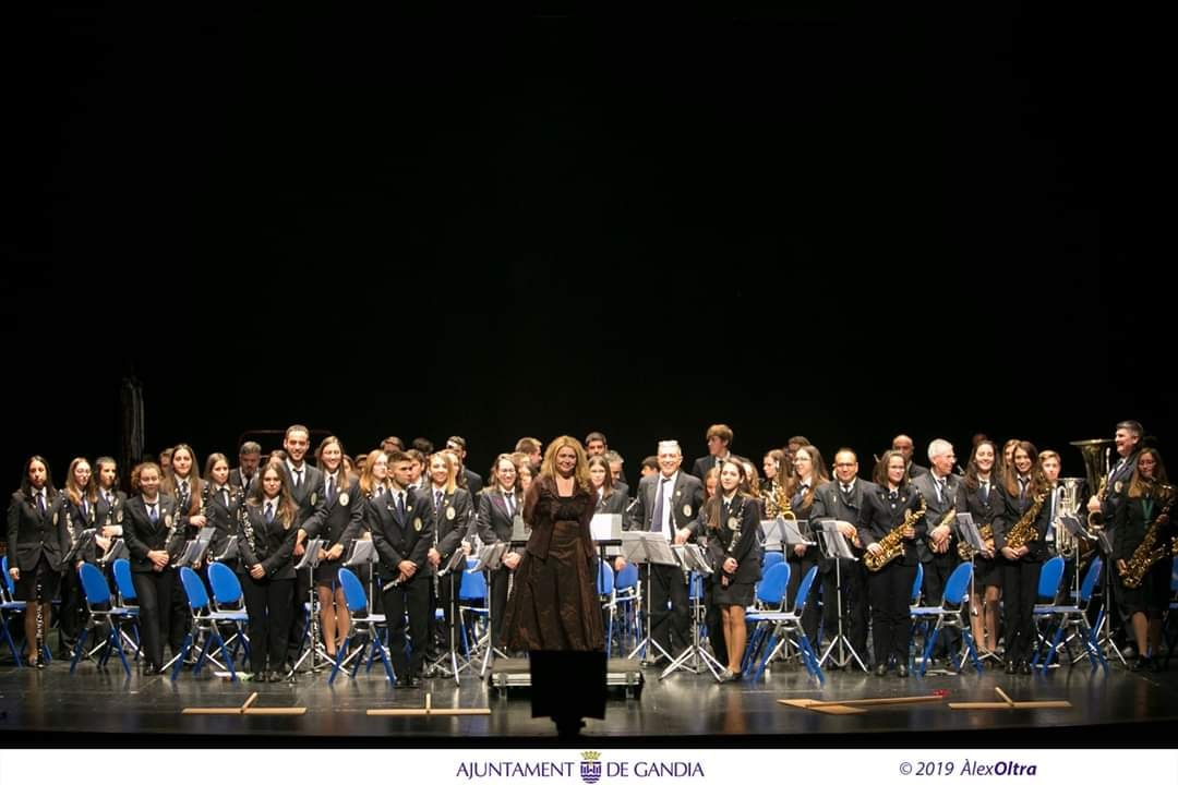 Concierto de la Banda Jove y Banda Gran del Centre Musical de Beniopa